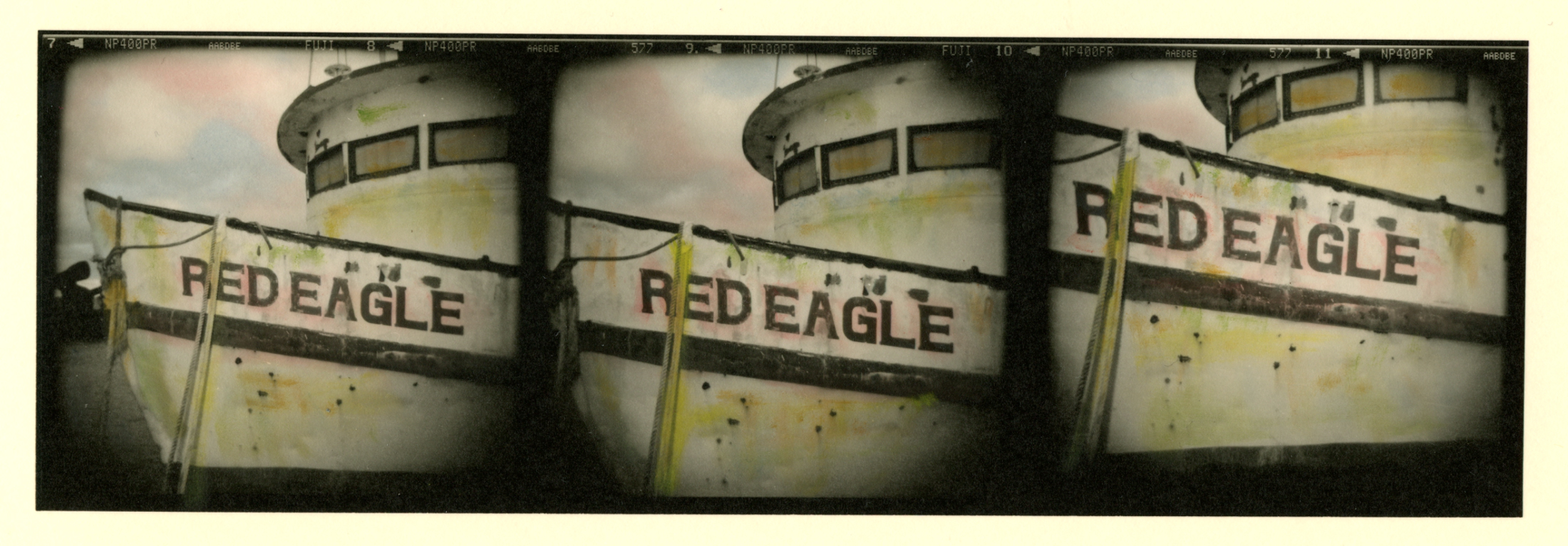 Red Eagle Triptych